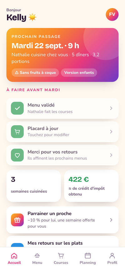 Batchcooking Bordeaux - mobile version