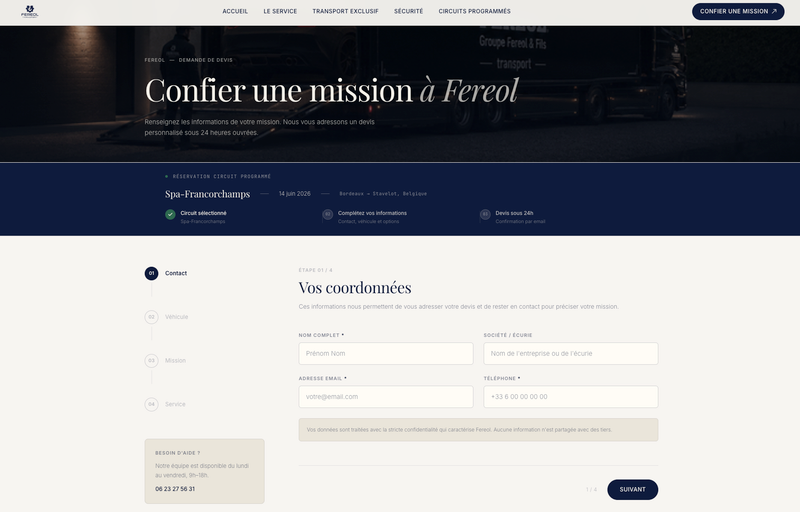 Groupe Fereol - screenshot 2