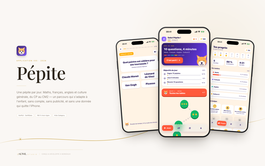 Pépite - desktop version