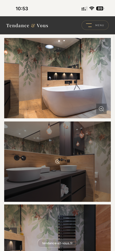 Galerie photos de projets de salles de bains